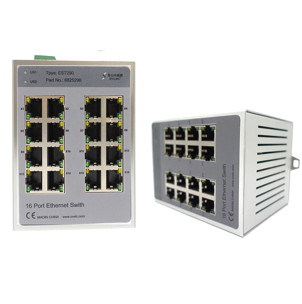 SVLEC Unmanaged POE Industrial Switch