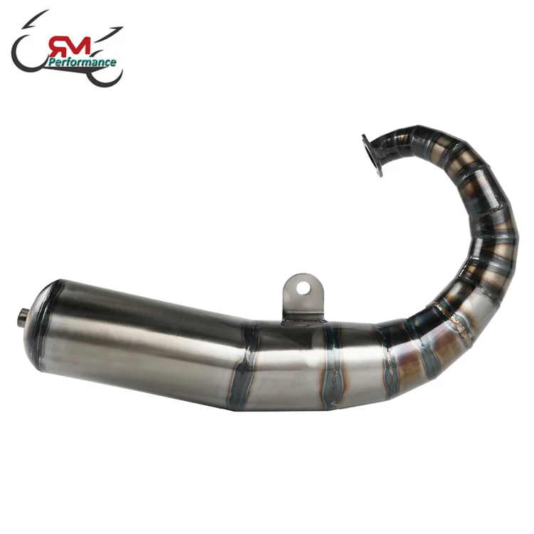 JISO DIO50 Motorcycle Exhaust Scooter  Muffler Tuning Upgrade Dio 50 Scooter Parts For For Honda DIO AF18 AF25 90cc-125ccRacing