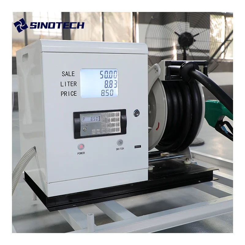 2024 Mobile fuel tanks portable fuel dispenser pump  vehicle refueling machine 220V 12v 24v mini petrol fuel dispensers