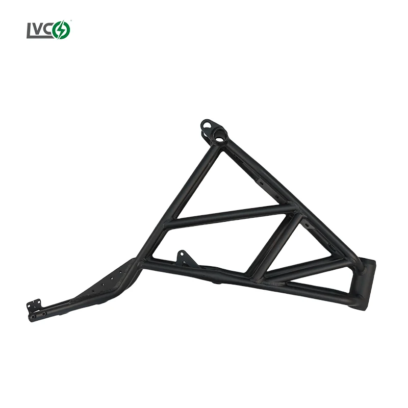 LVCO Aluminum Alloy Bike Frame Front 135mm/Rear 190mm Integrated Metal for Moutain Road BMX Cruisers Bikes