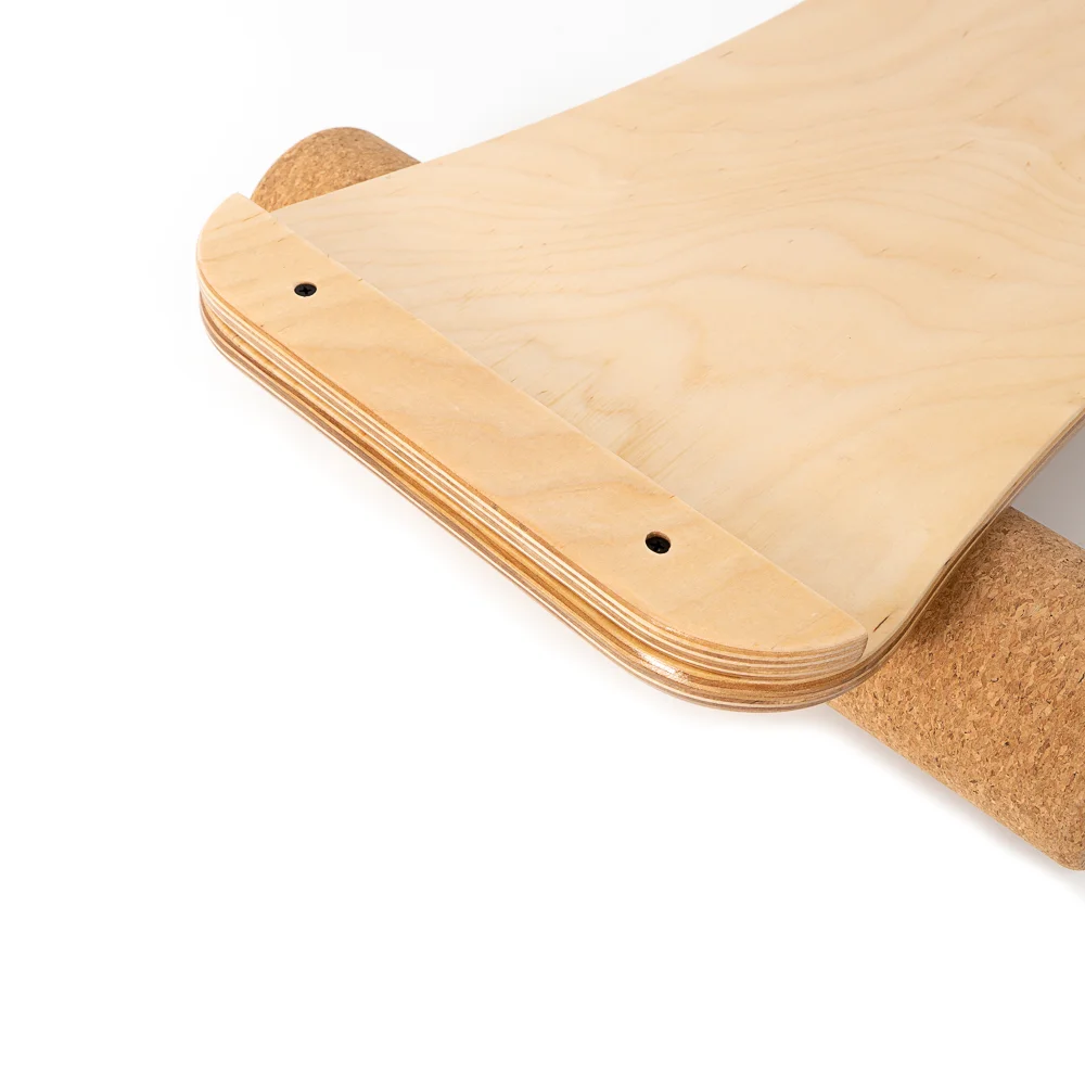  Custom High Quality Wooden Fitness Balance Board Sliding
