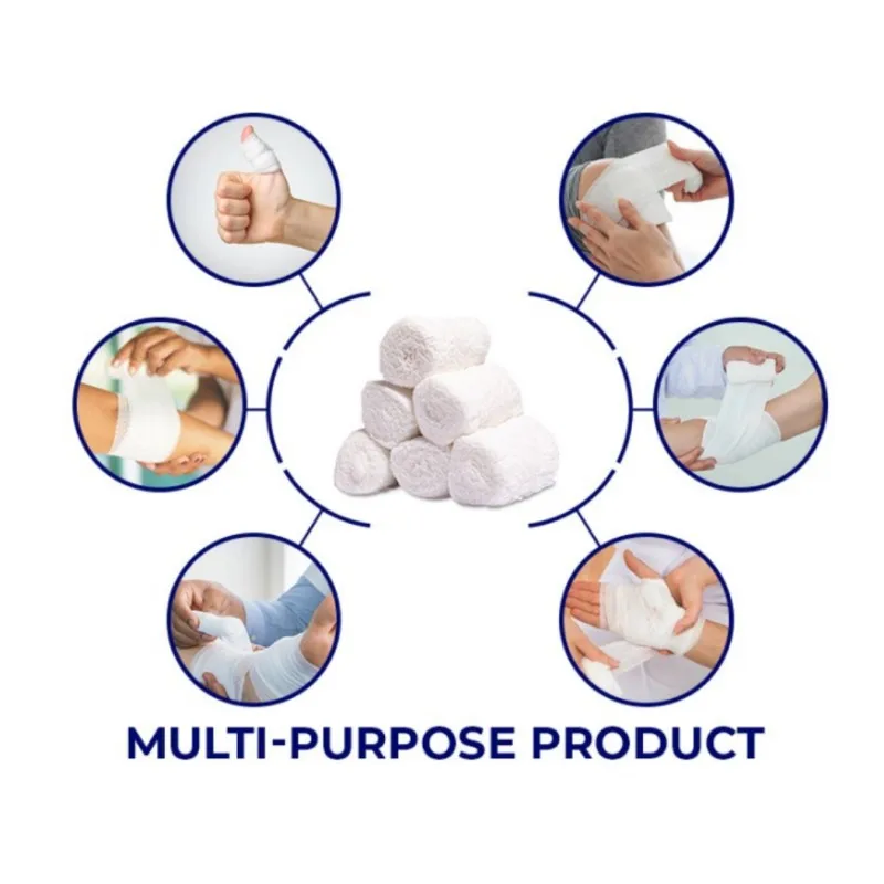 Spandex Crepe Bandage OEM Crepe Bandage 10Cm Cotton Medical Crepe Bandage Supplier
