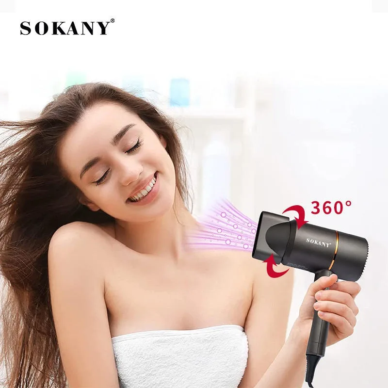 Latest Design Home Hair Dryer 2 Speed 110-240v High Power Hair Dryer Travel Quick Dry Hair Dryer