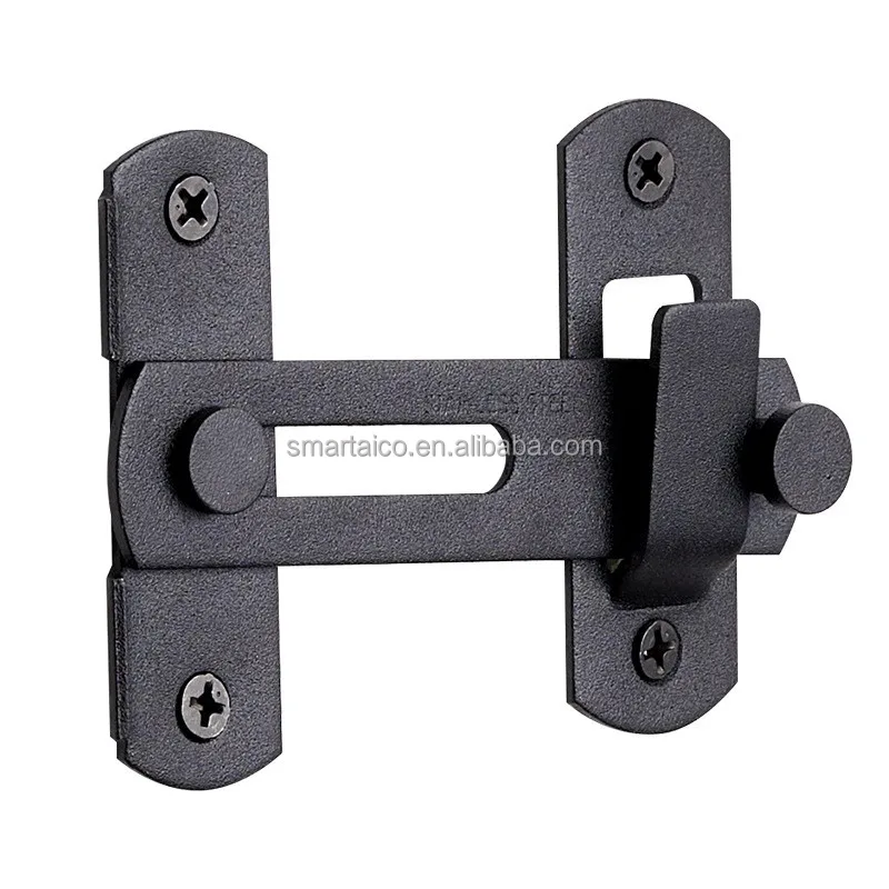 Sliding Barn Door Lock Stainless Steel Gate Latches Flip Latch Safety Door Bolt Latch Lock for Bathroom Garage Closet Door