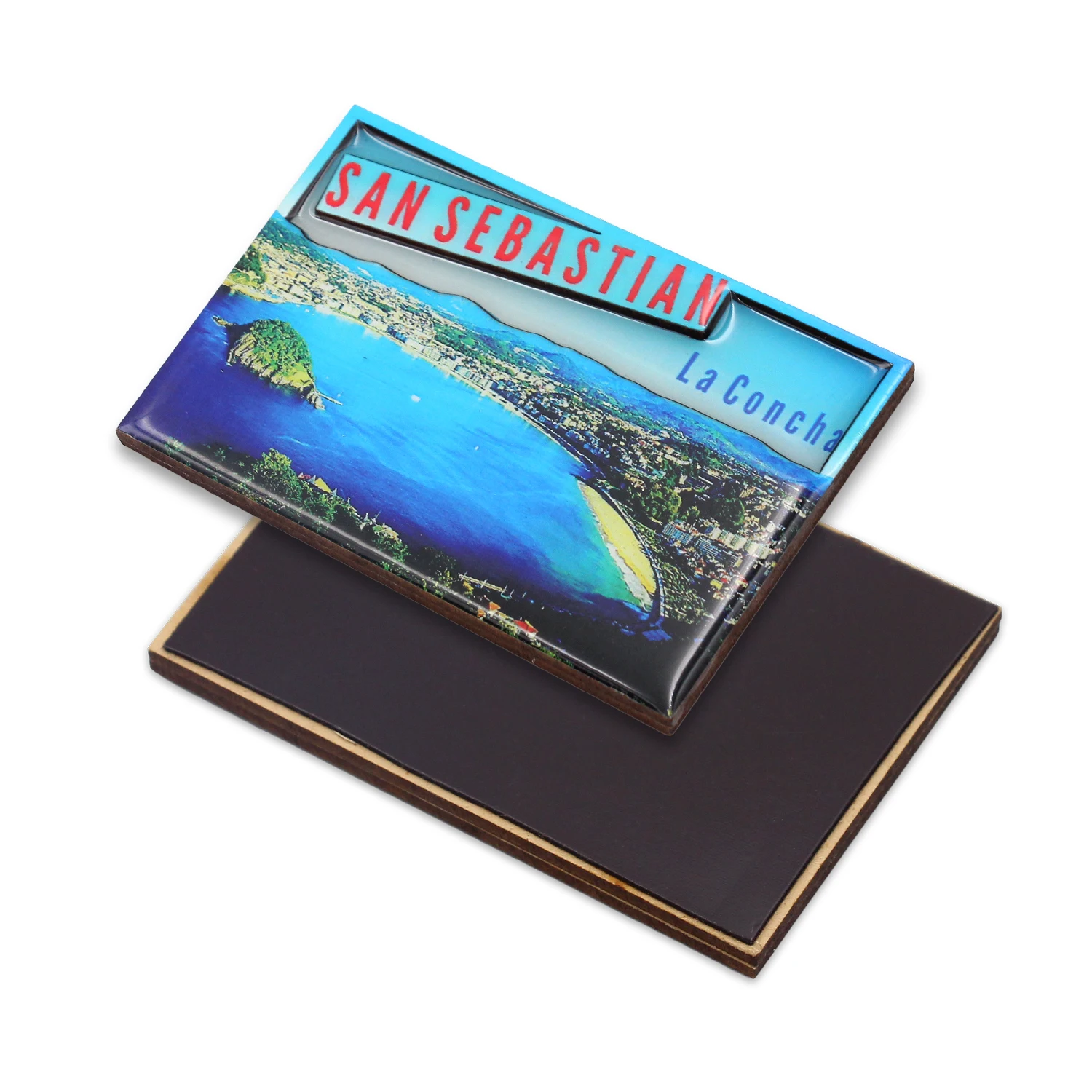 Frankfurt Germany City Magnet Manufacturer Natural Customized Souvenirs Wood Mdf Fridge Magnet