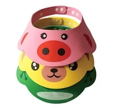 Toddler Kids Wash Hair Shield Direct Visor Caps Shampoo Bathing Shower Cap For Children Baby Care Sweet Lovely Baby Hats