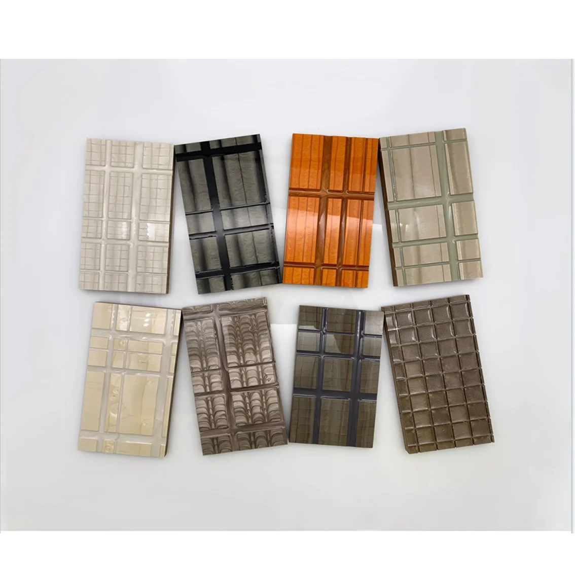 luxury surface glossy resin panel for wall decoration