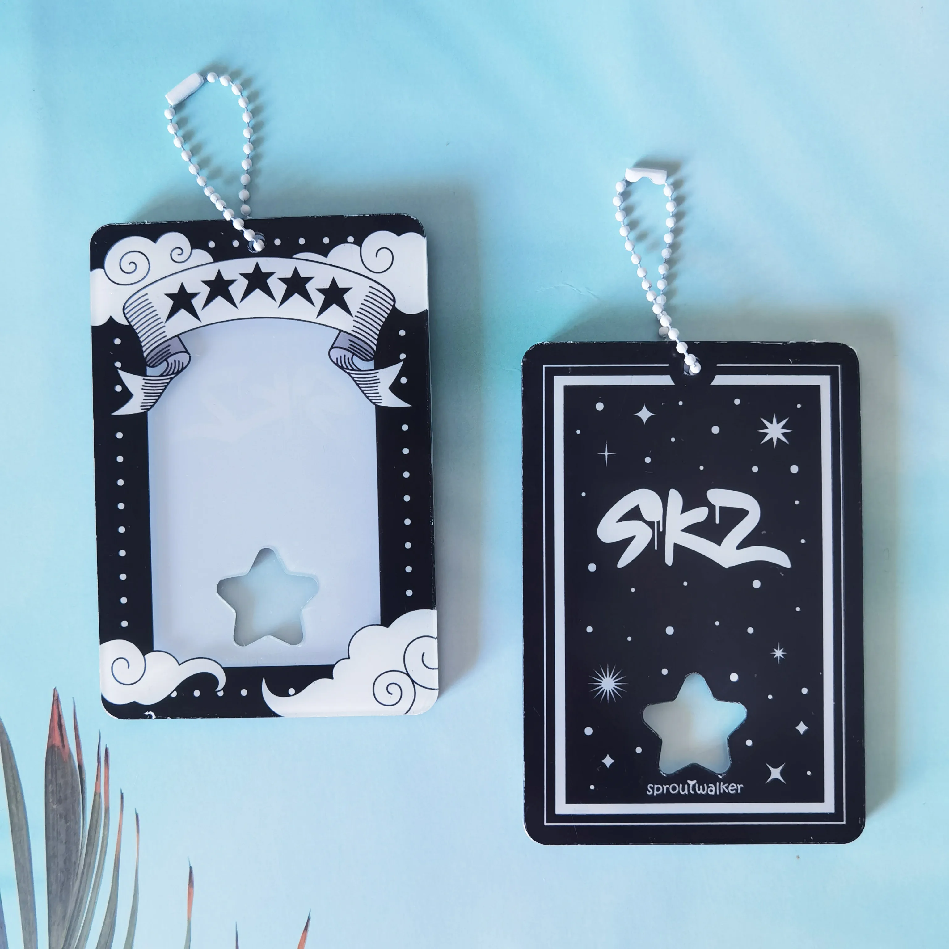 No minimum acrylic photocard holder custom design photo card holder for photo collect card