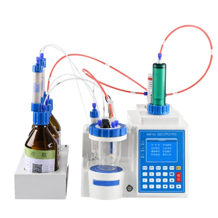 (0.001-100.00%) Automatic Karl Fischer Titrator Oil Moisture Meter by Volumetric Method