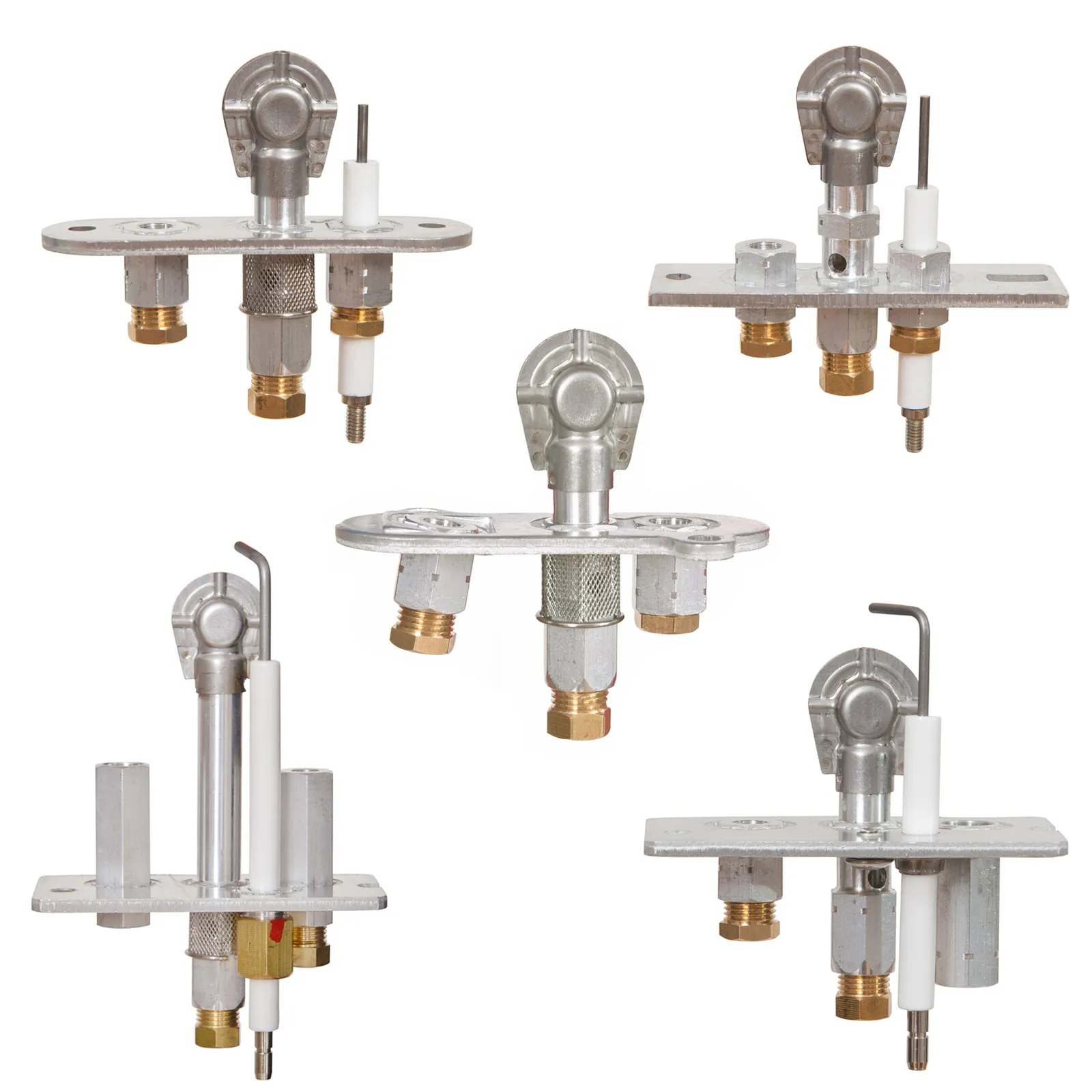 Детали газового котла пилотная горелка в сборе