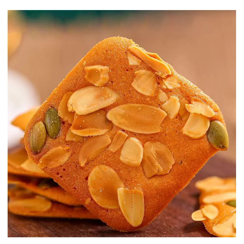 Wholesale snacks food biscuit malaysia biscuits crispy cookies nut cookies