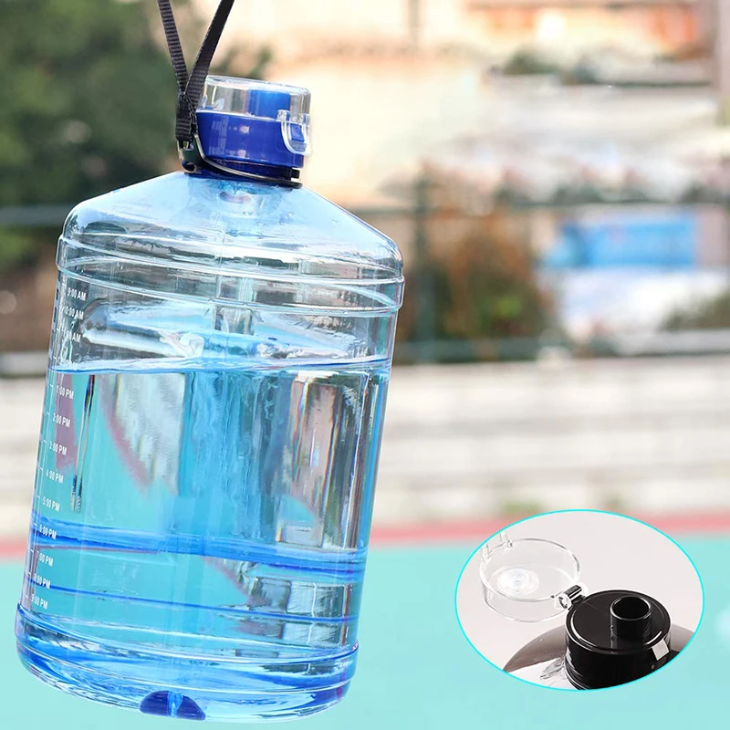 2019 Amazon Hot Sale BPA free Portable Time Marking  Water Bottles