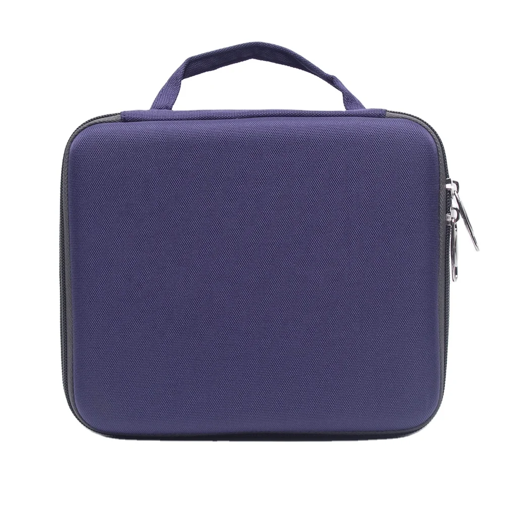 30 Bottles Durable Waterproof Hard Shell EVA Large Capacity Essential Oils Handle Carrying Case Bag Nail Polish Storage Box
