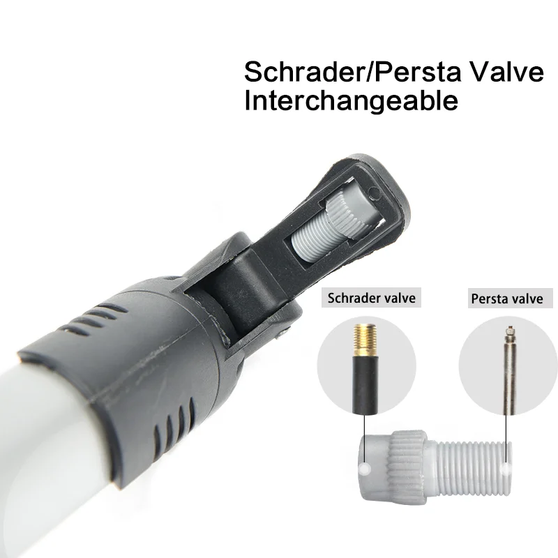 RTS Cycle Zone Mini Portable High-strength bicycle hand pump Bike Tire Inflator CO2 floor pump for bicycles