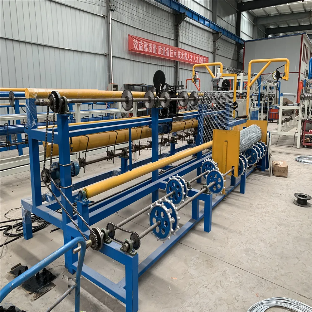Automatic chain link fence making machine for sale