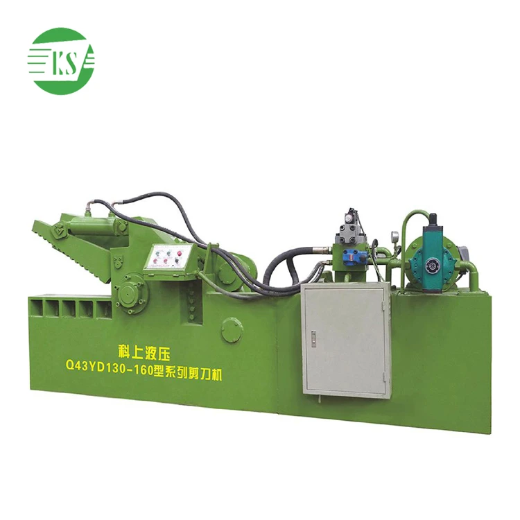 
Keshang Q43YD 130 scrap metal iron steel pipe hydraulic crocodile shearing machine  (1600177199011)