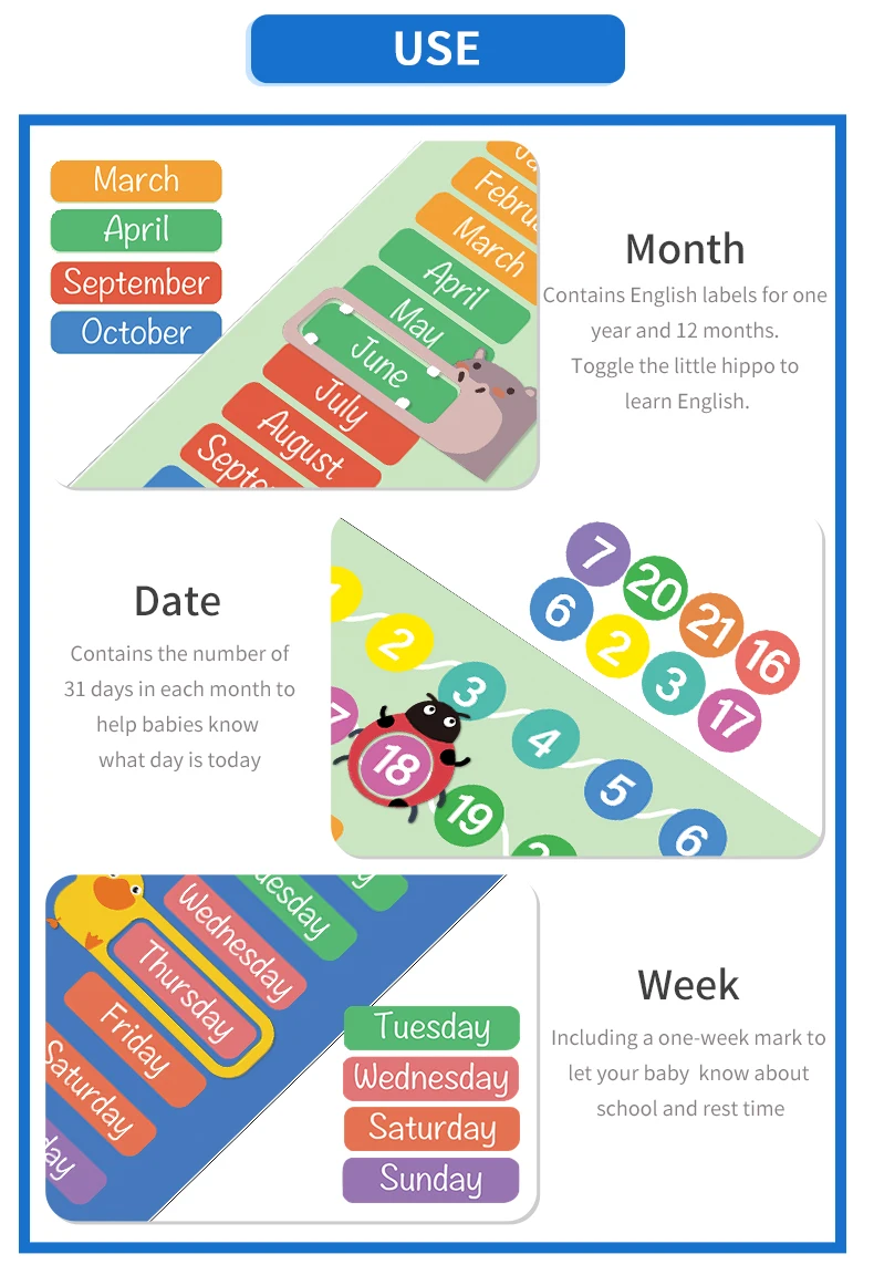 New My Weekly And Monthly Calendar Chart Kids Growth Chart