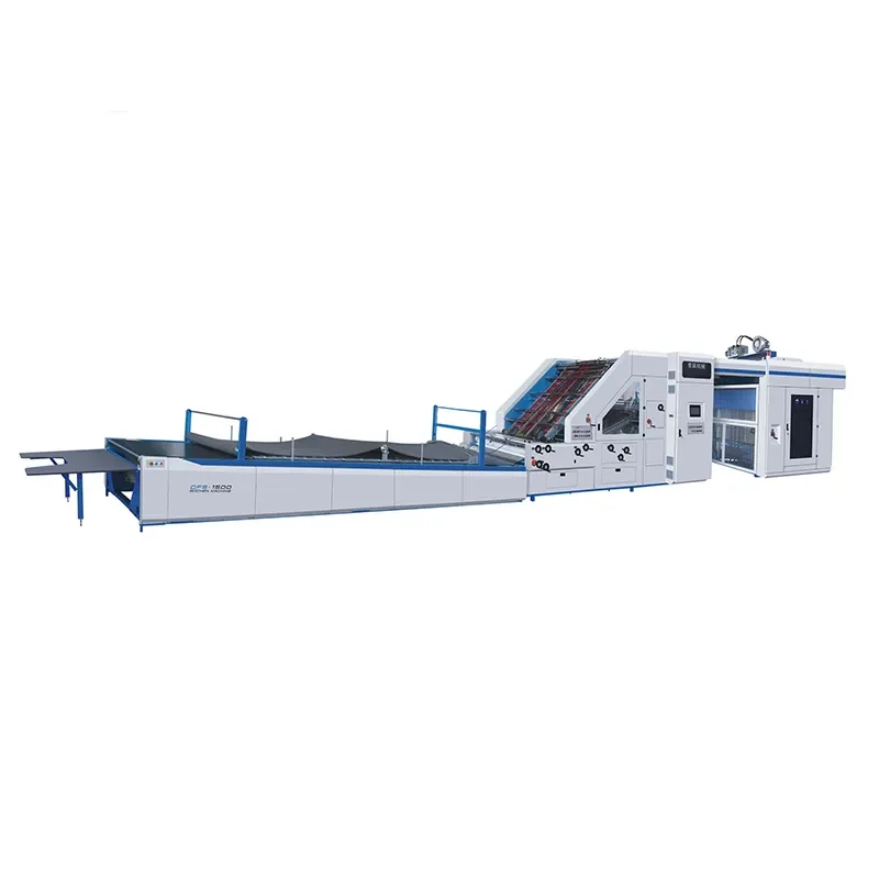 3 In 1 Corrugated Paper Lamination Machine/Automatic 5ply Flute Laminating Machine