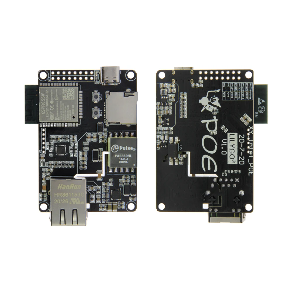 Ttgo Lilygo T-internet-poe Esp32 Wroom Lan8720a Chip Ethernet Adapter And Downloader Programmable Hardware Expansion Board
