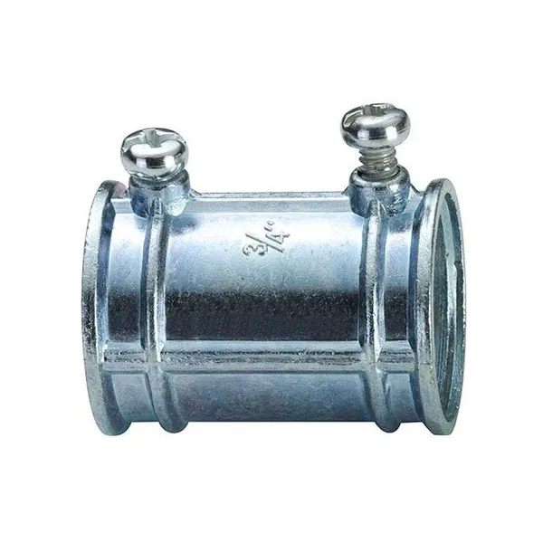 Set Screw EMT Conduit Zinc/Aluminum Coupling