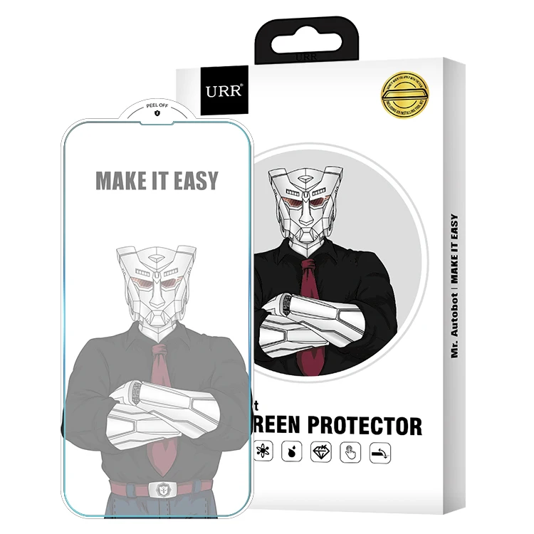 
URR Full HD Clear For iPhone 13 Screen Protector For iPhone 13 Mini/13 Pro Max Tempered Glass Screen Protector 