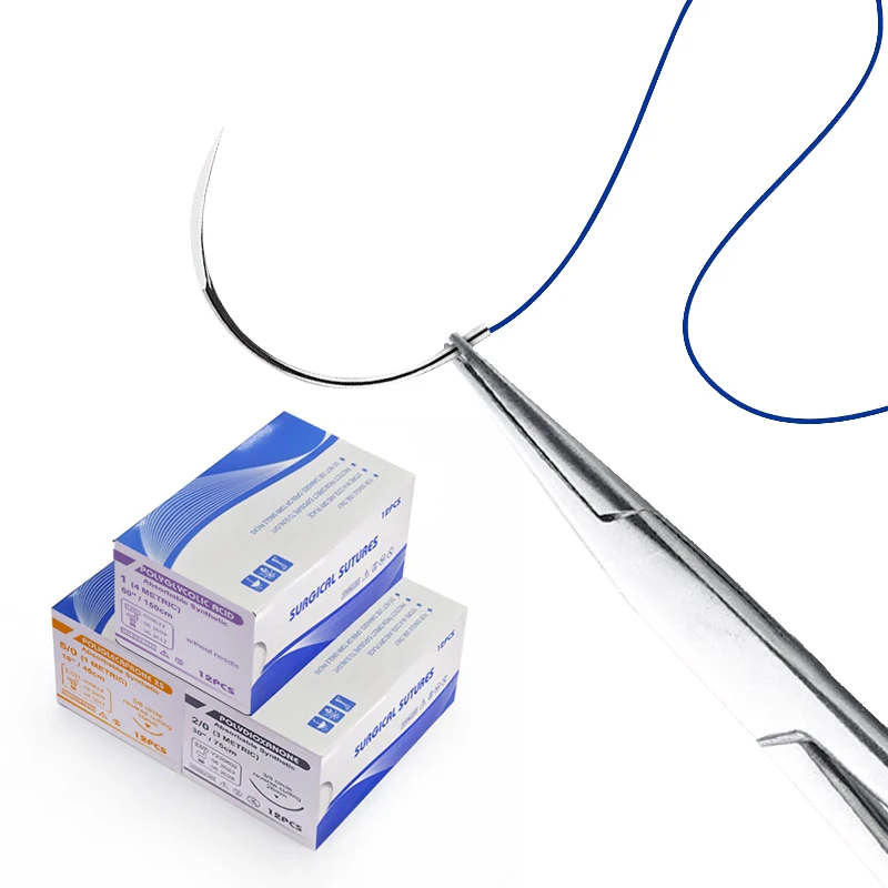 Manufacturer high quality surgical suture absorbable polyglactin 910 surgical sutures