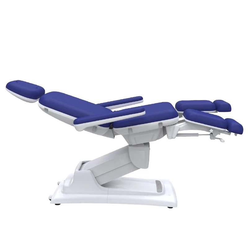 Sonora -260 Electric Cosmetic Bed Cosmetology Chair Split Leg Foldable  Adjustable Beauty Salon Electric Beauty Bed