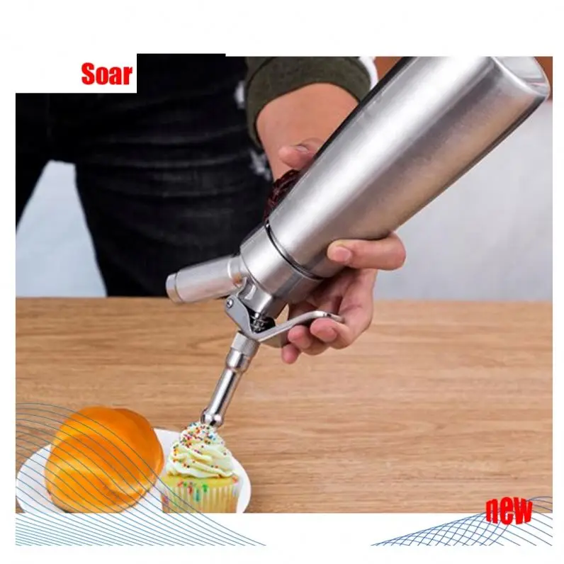 Зарядное устройство для дозатора крема из нержавеющей стали, 0,5 л и 1 л