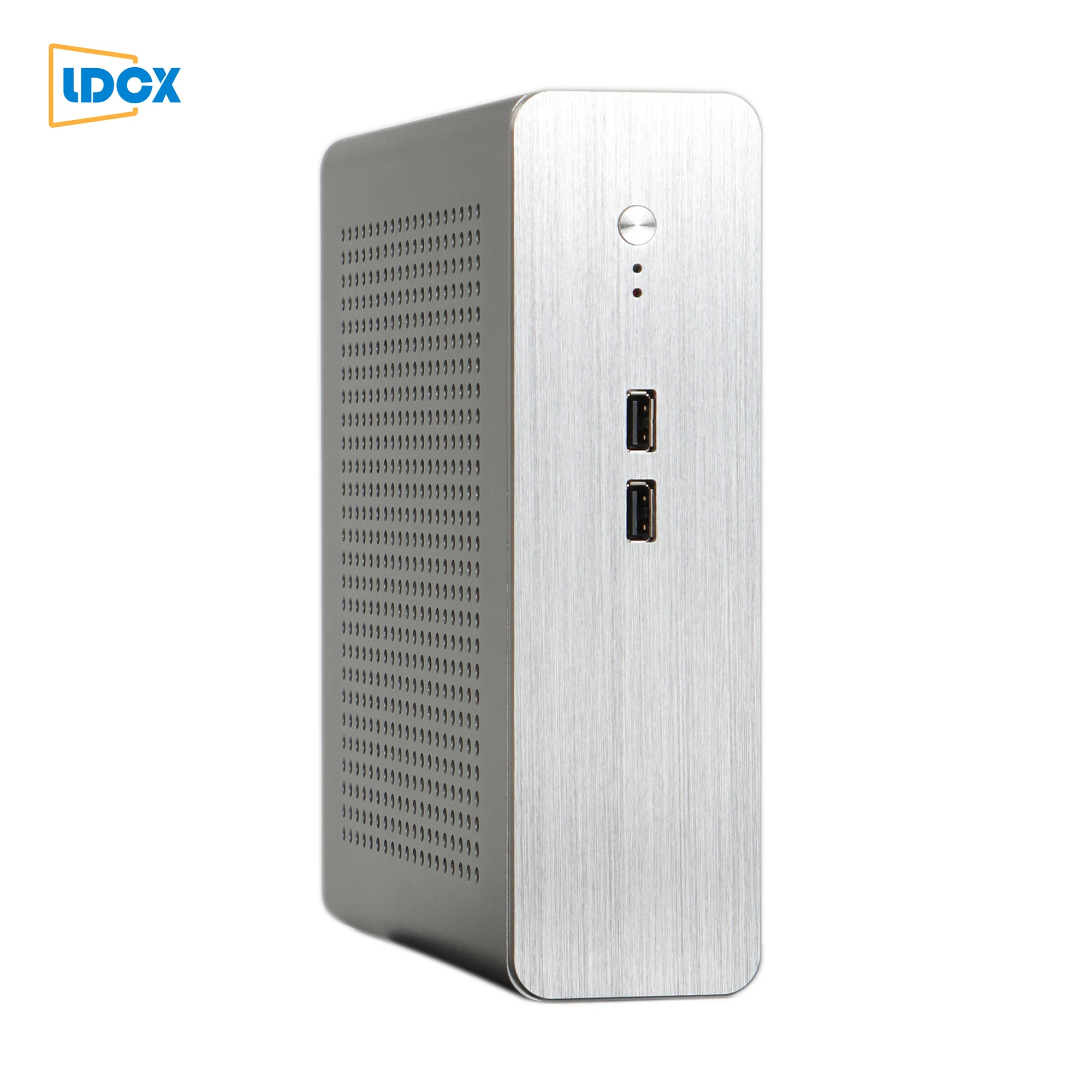 LDCX G60S all aluminum ITX chassis Mini PC desktop computer case