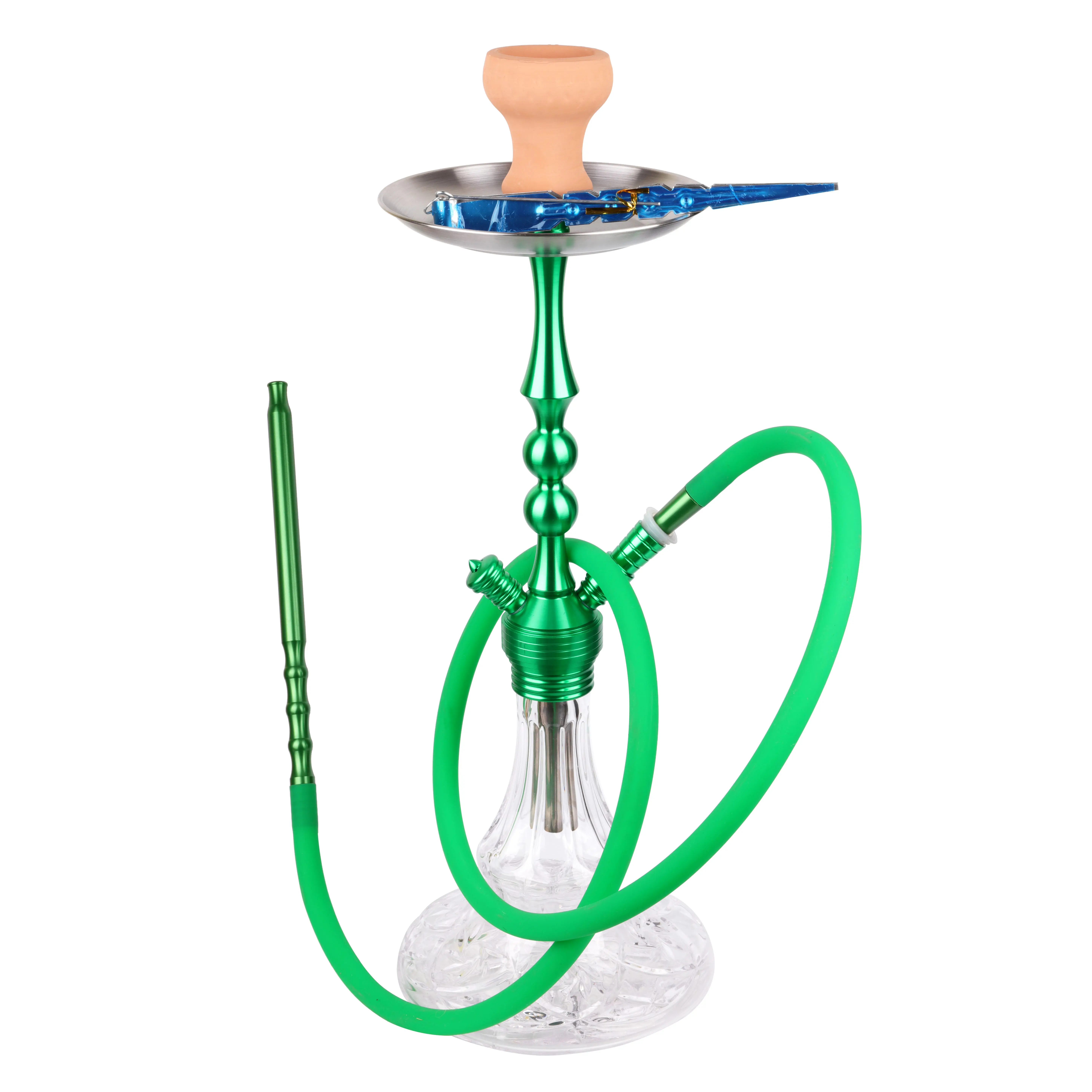 Gunter Factory Wholesale Metal Hookah High Quality Smoking Pipe Shisha 1 Hose Hookah