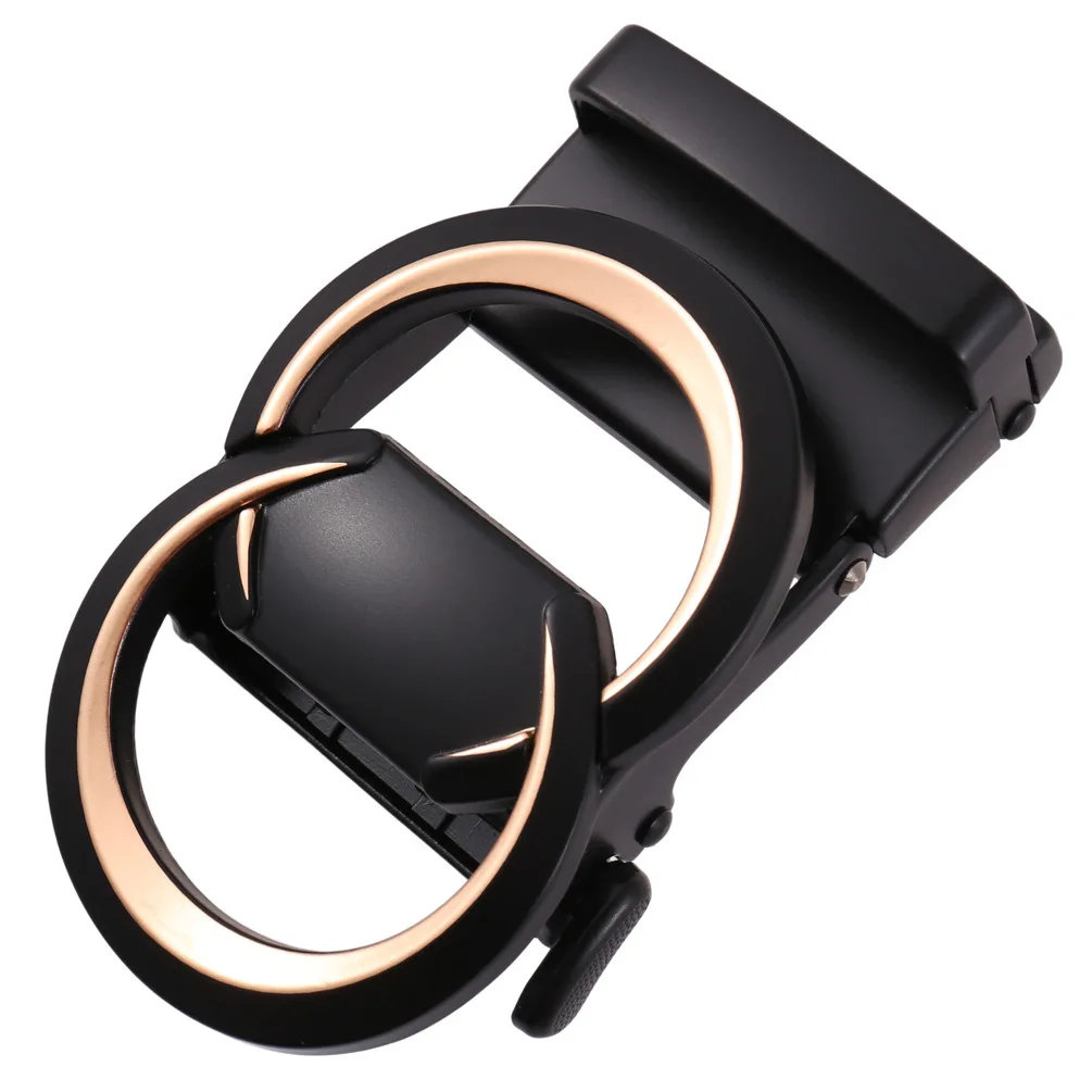 ALFA Logo Zinc Alloy Silver Metal Belts Buckle Automatic Manufacture for Men