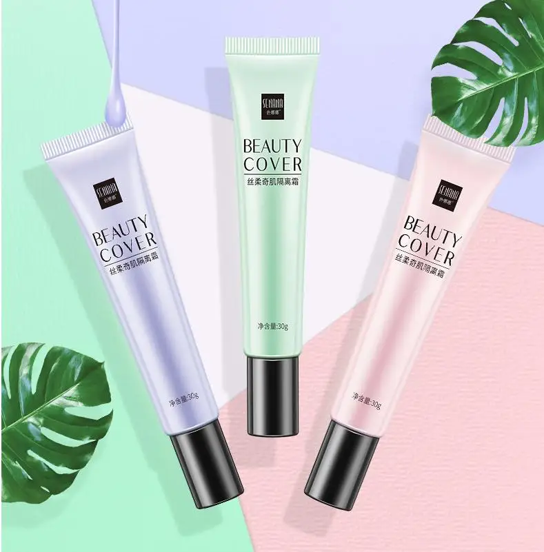 SENANA Natural makeup primer 3 Color makeup Moisturizer BB Cream