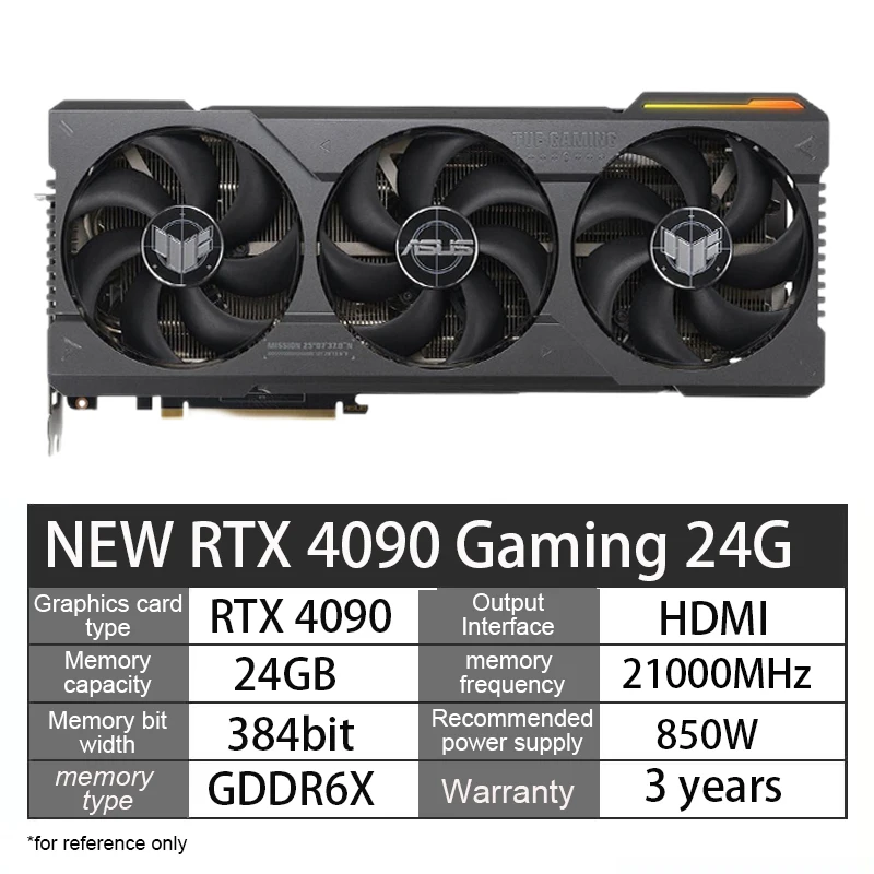 ASUS TUF RTX4090 OC GPU Desktop Computer graphics card Rtx 4090