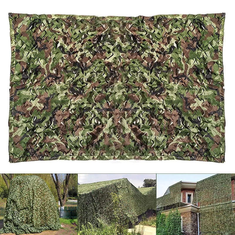 Military Shooting Hide Army Camouflage Net Hunting Woodlands Camo Netting