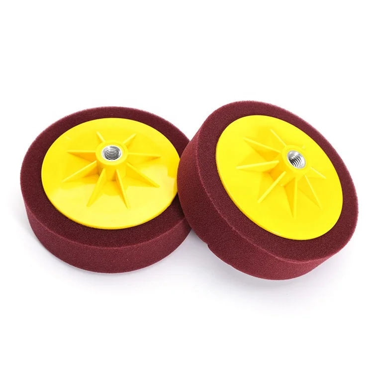 6Inch Hard Buffing Sponge 150MM Foam Cleaning Pad Cleaning Polishing Pad for Car