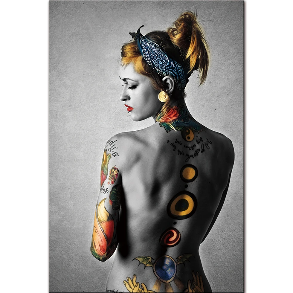 Wholesales China supplier nude digital oil painting woman painting canvas for home decor