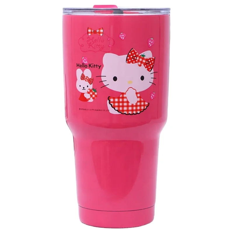 2022 With custom logo stainless steel double wall vacuum  water bottle glitter tumbler  vacuum gym with lid