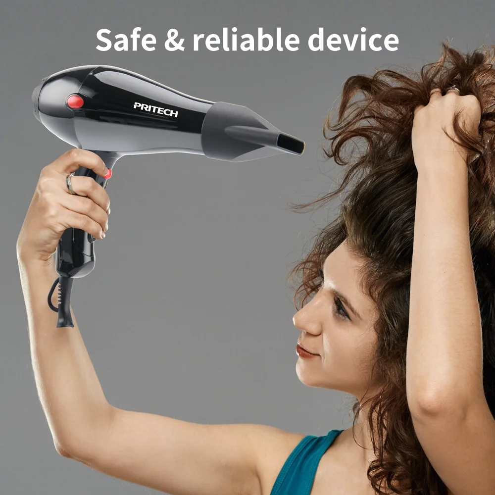 PRITECH Oem Customized Professional 2 Speed 3 Heat Setting 2000W Hair Dryer
