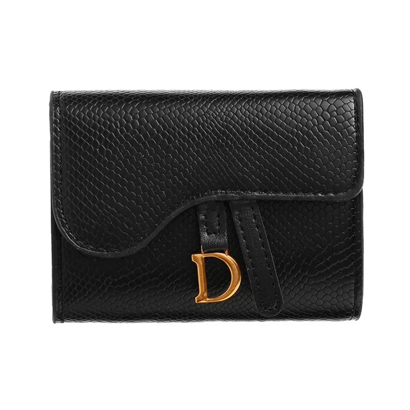 New Arrival designer accordion style credit business cards holder short Wallet coin purse bag ladies handbag for women