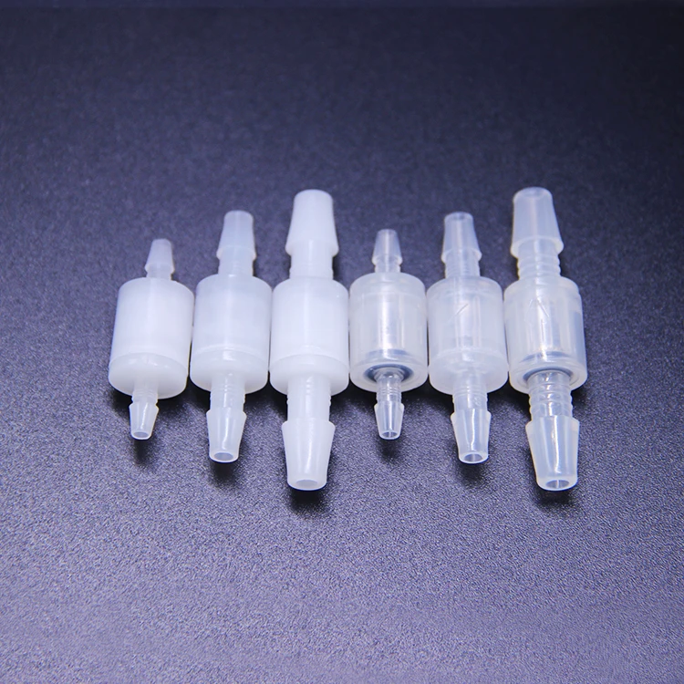 3/16 дюйма ПП пластиковый пружинный невозвратный клапан