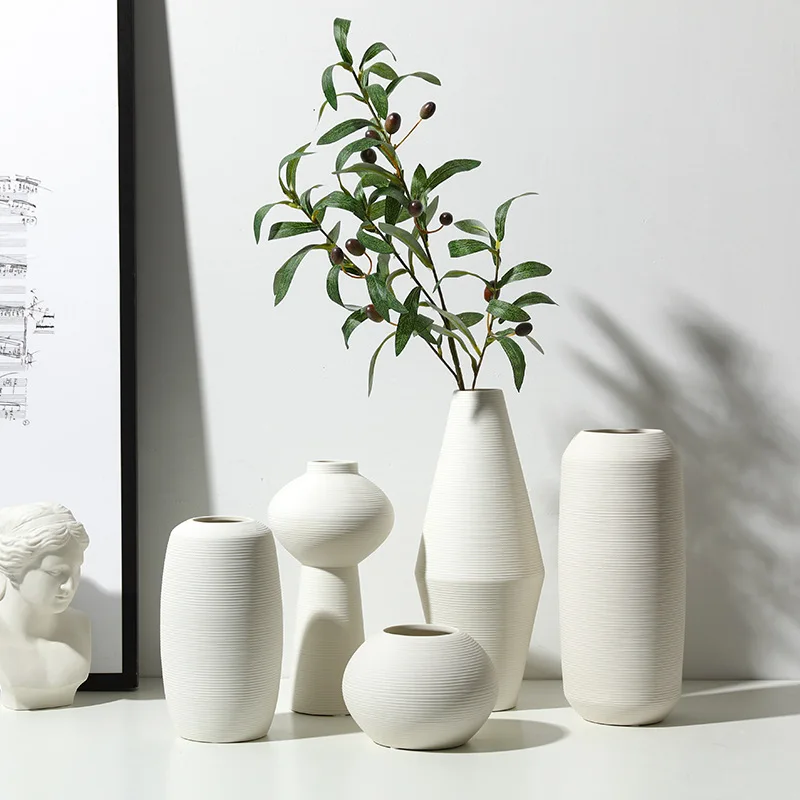 
APHACATOP Hot Sale Nordic style Living Room Coffee Table Decoration Creative Ceramic Flower Vase 