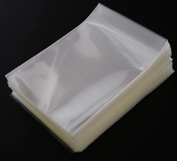 Factory Direct Food Grade Plastic Packaging Flat Open End  Clear LDPE Poly Plastic Bags