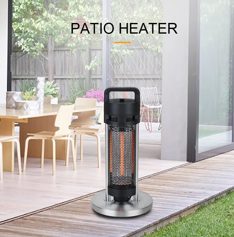 Hot Selling Electric Anodized Extruded Aluminium Alloy Frame Patio Heaters With Stand
