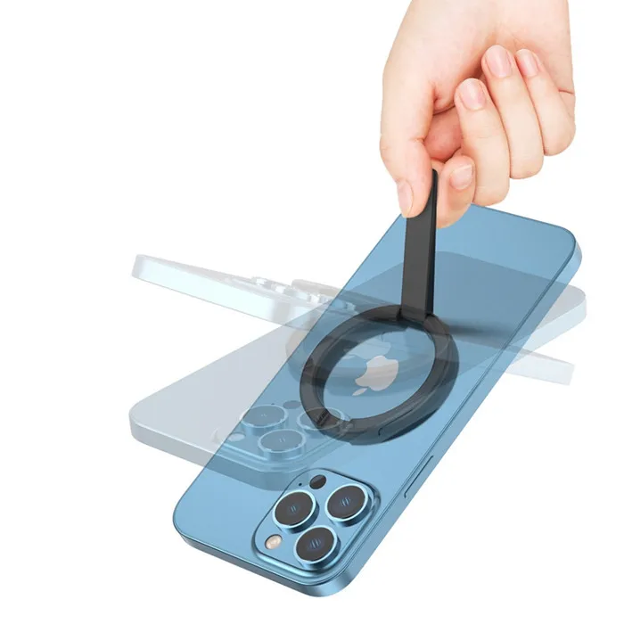 custom portable mobile phone desk stand phone magnet mount for magsafe