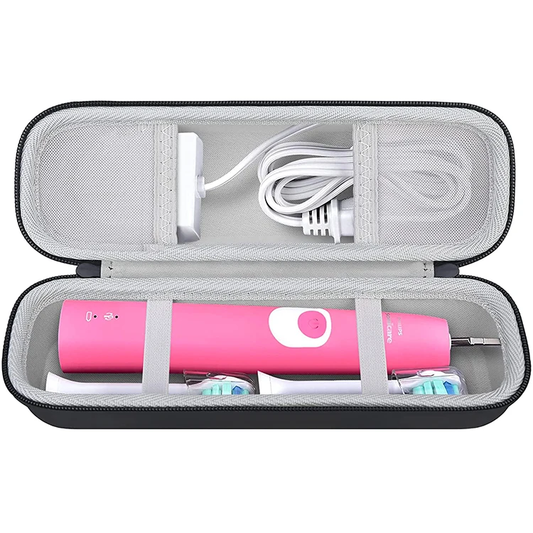 Toothbrush Travel Case for Philips Sonicare ProtectiveClean 4100 5100 6100 6500 7500 Oral-B 7500 9300 9600 Pro 1000 toothbrush