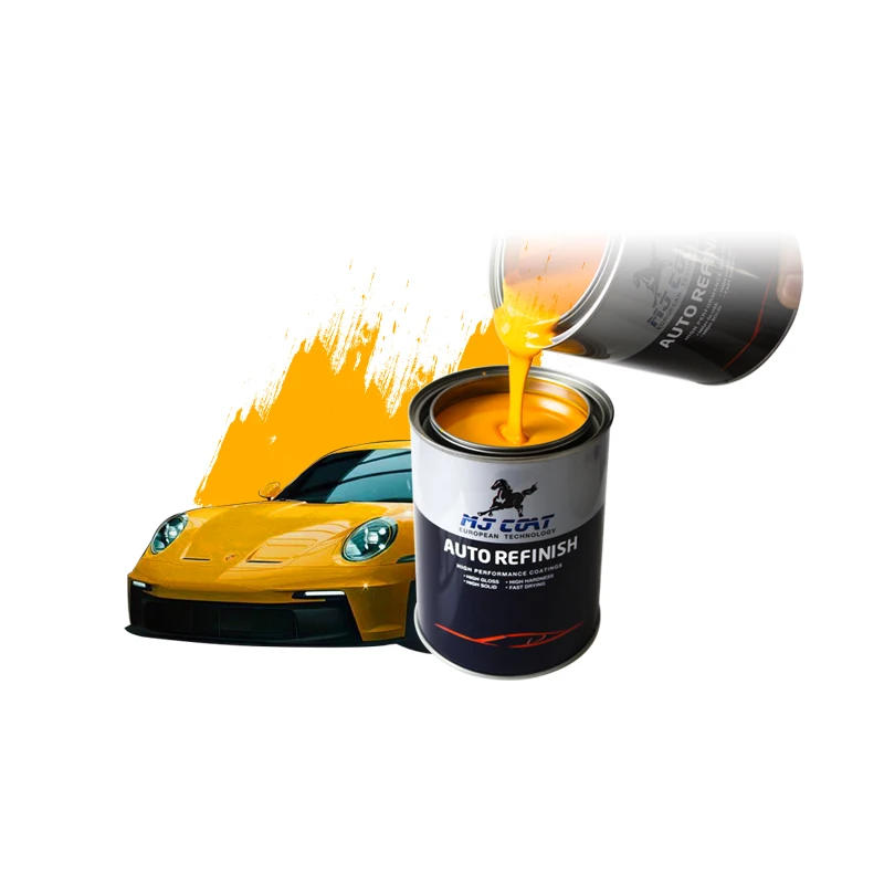 High Quality Car Refinish Paint Automotive Paint 1K Basecoat Silver Gray Metallic Factory Price