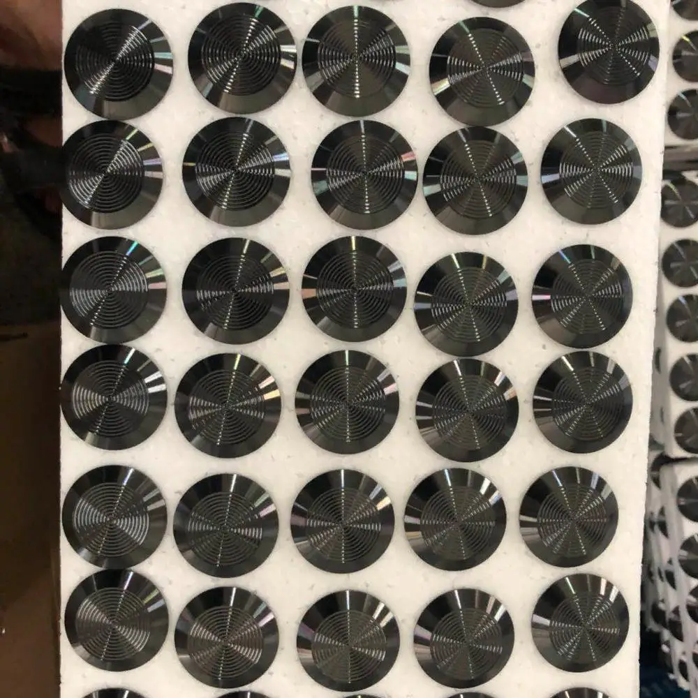 
Black color pvd ss stud black stud 