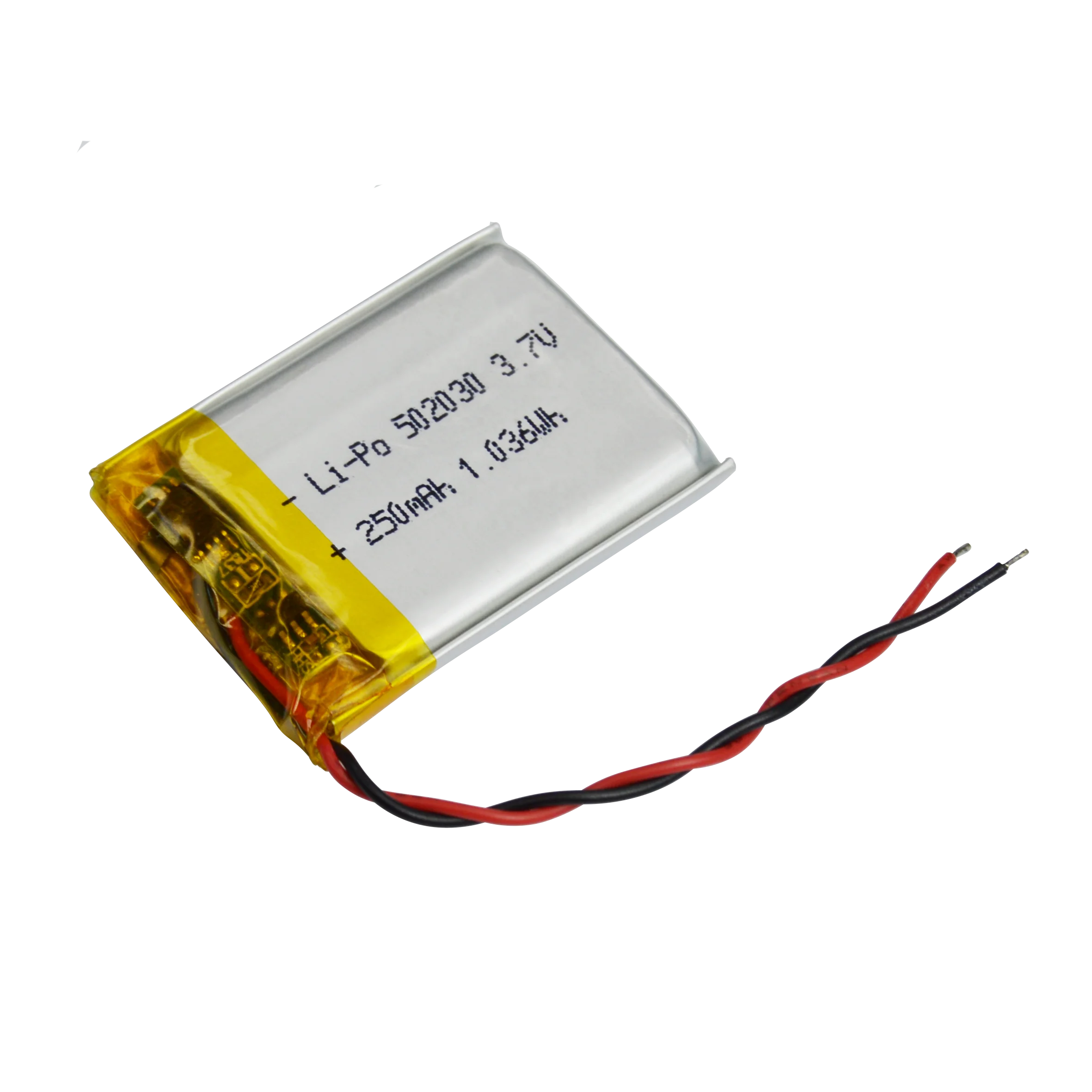 LYW Factory Direct Sales High temperature lithium ion battery 402030 3.7V 185mah~250mah lipo cell battery for GPS With PCM, wire