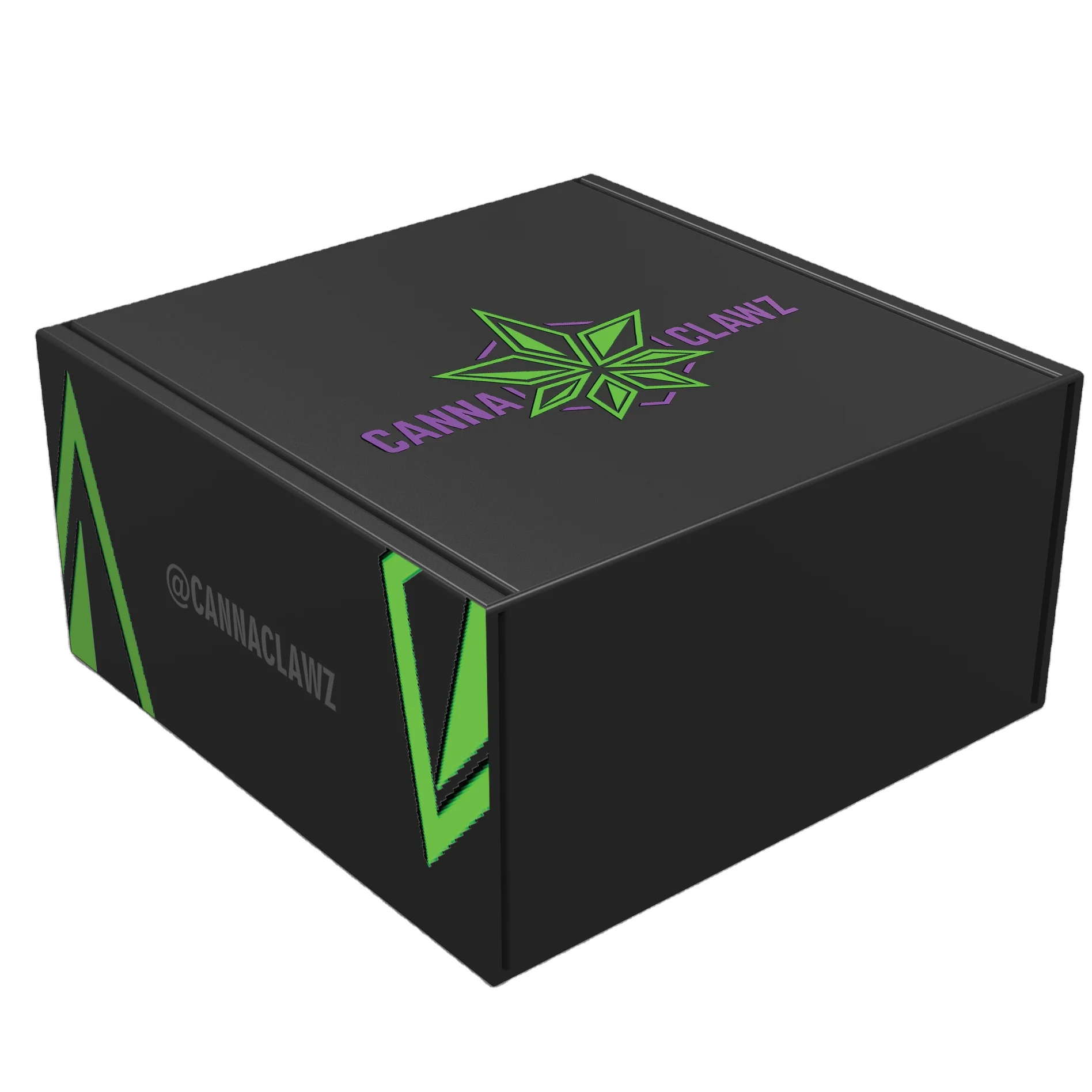 Custom logo high quality lock roll end corrugate Cardboard Cartons Shipping Mailer Box Packing