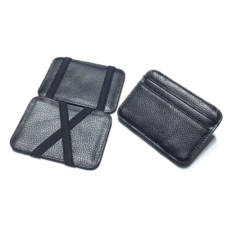 Zm251 оптовая продажа мужской кошелек из натуральной кожи с эластичной